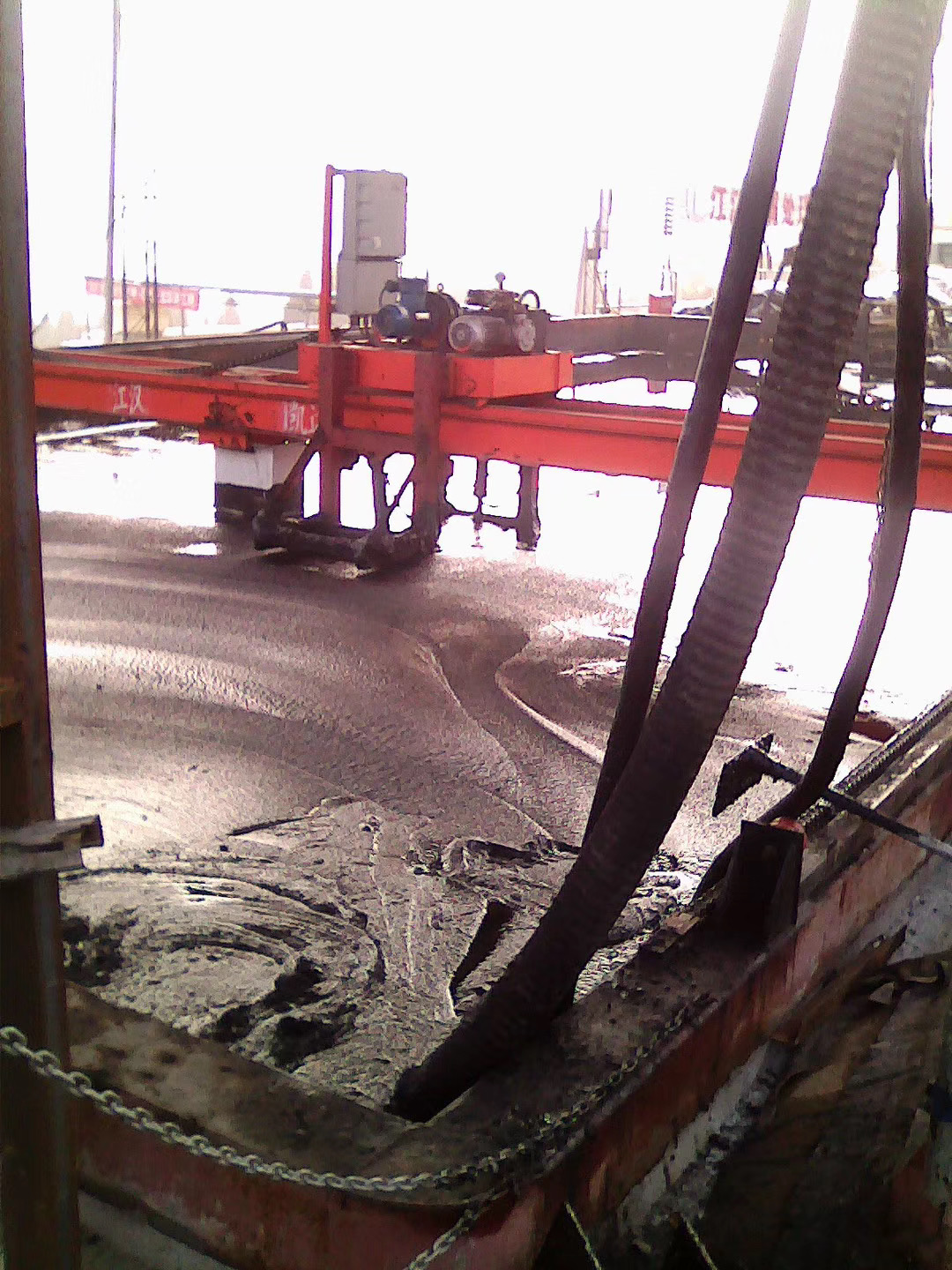 陶瓷柱塞泵使用現場油田項目建設